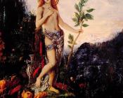 古斯塔夫 莫罗 : Apollo and the Satyrs